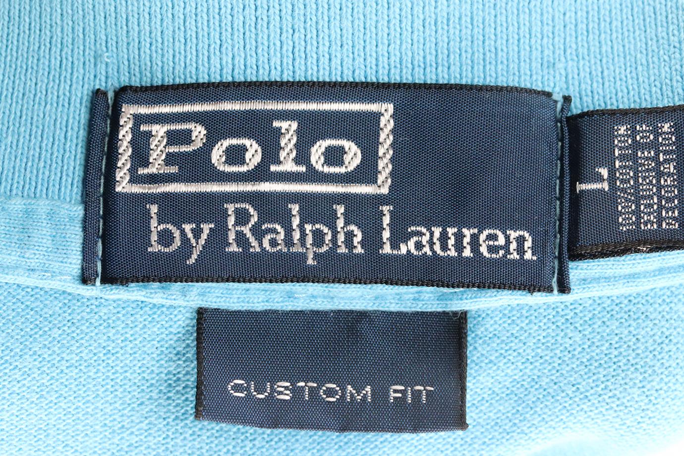 POLO RALPH LAUREN MEN'S SLIM FIT COTTON PIQUÉ POLO SHIRT LARGE - Image 4