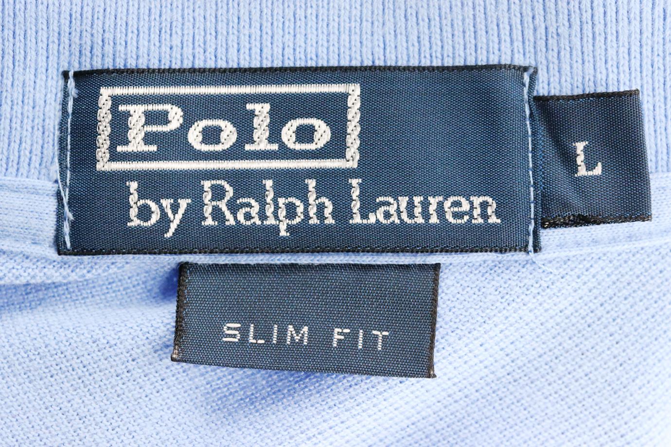 POLO RALPH LAUREN MEN'S SLIM FIT COTTON PIQUÉ POLO SHIRT LARGE - Image 4