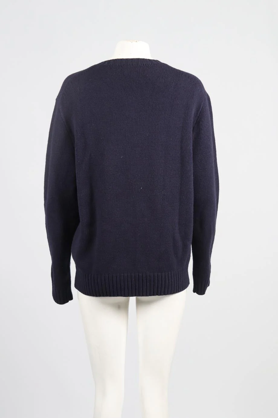 POLO RALPH LAUREN MEN'S WOOL BLEND SWEATER LARGE - Image 4