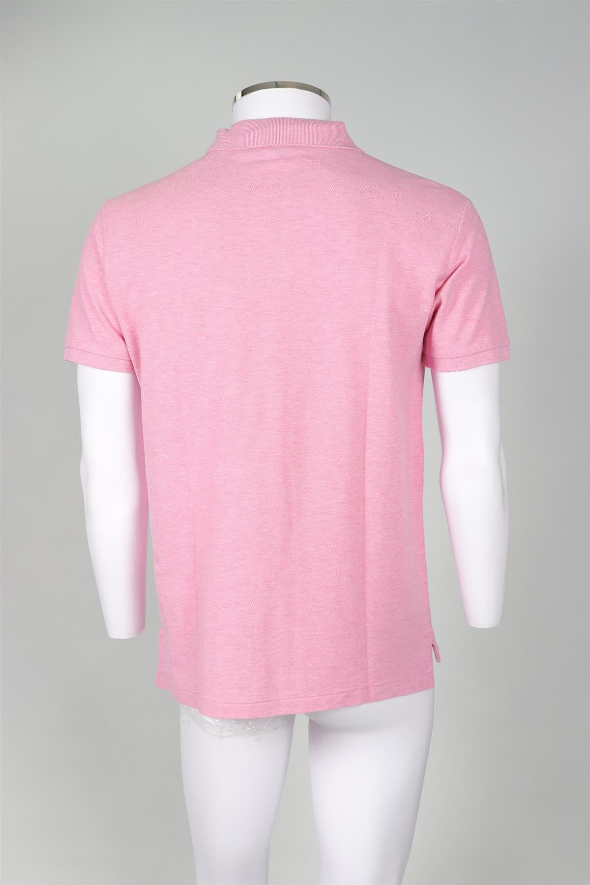 POLO RALPH LAUREN PINK MEN'S COTTON POLO SHIRT LARGE - Image 4