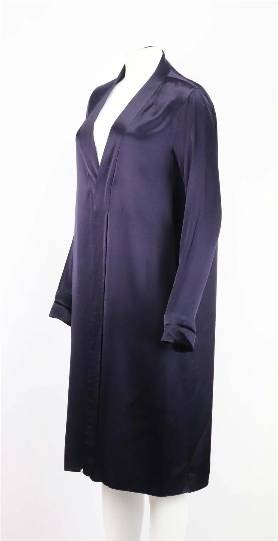 POMANDÈRE SATIN ROBE IT 42 UK 10 - Image 3