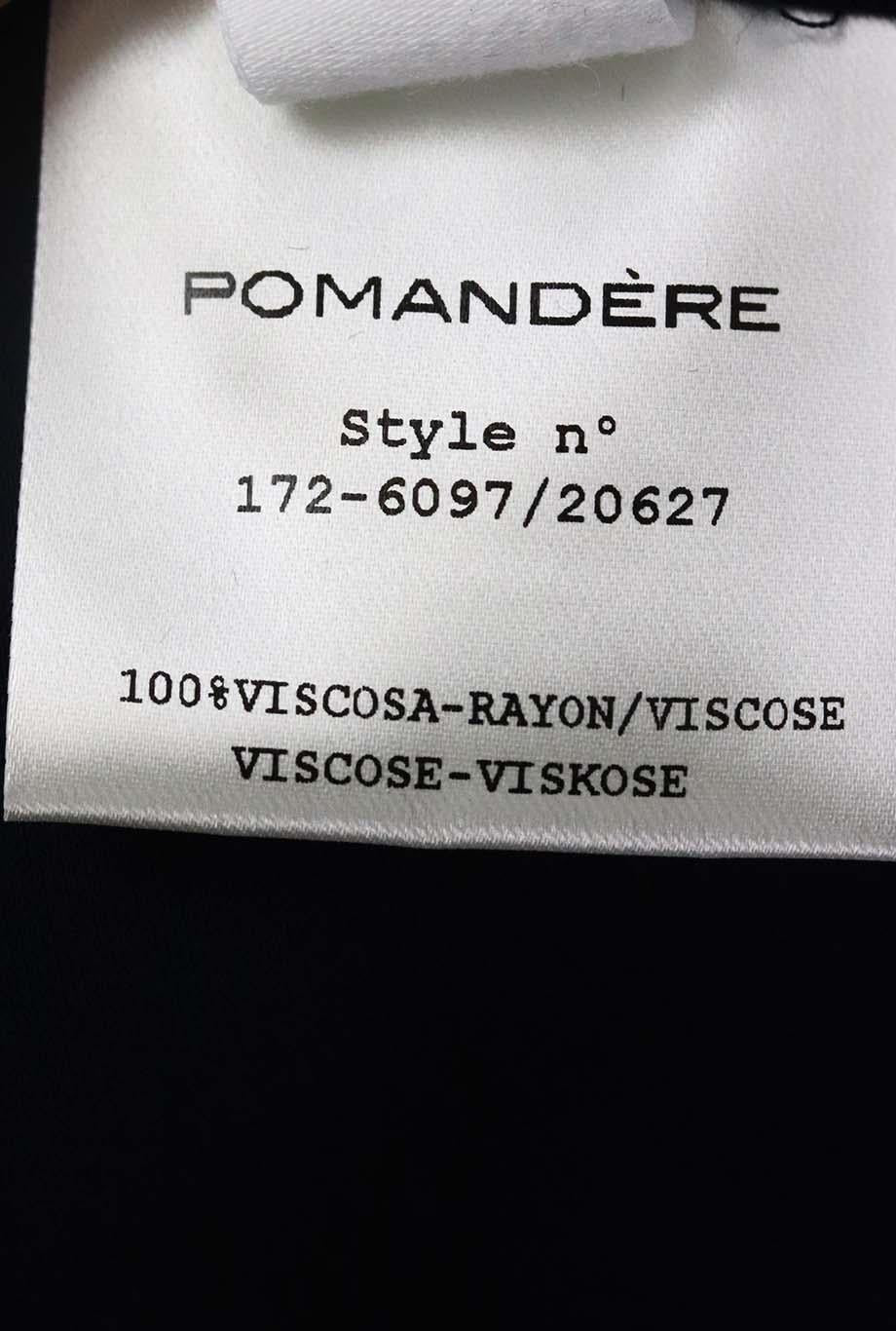 POMANDÈRE SATIN ROBE IT 42 UK 10 - Image 6