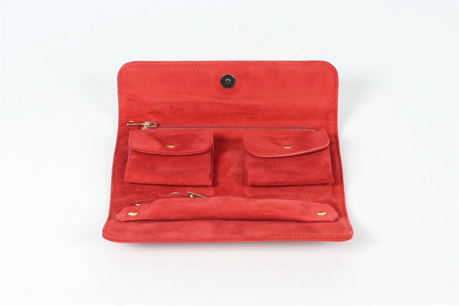 POMELLATO SUEDE JEWELLERY TRAVEL POUCH - Image 7
