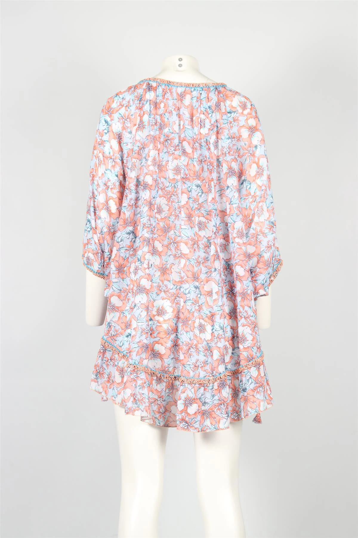 POUPETTE ST BARTH COTTON MINI DRESS SMALL - Image 4