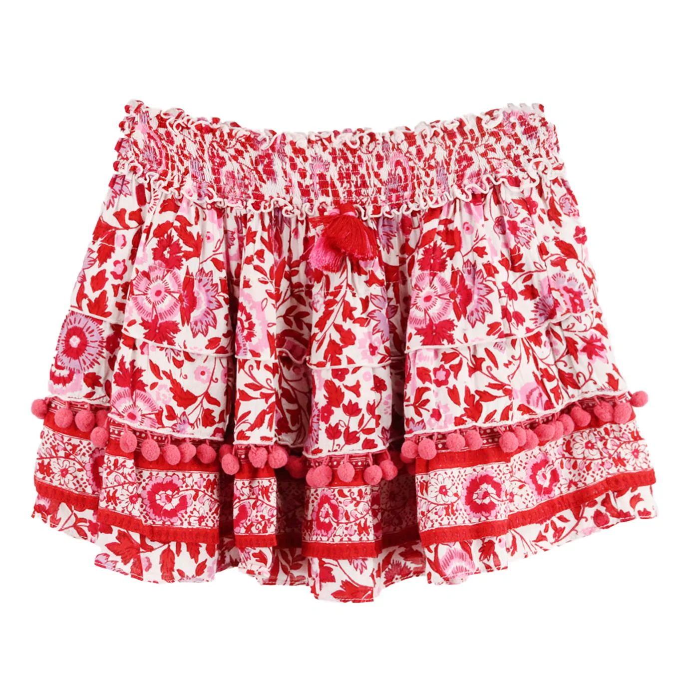POUPETTE ST BARTH KIDS GIRLS PRINTED TOP AND SKIRT SET 7-8 YEARS - Image 3