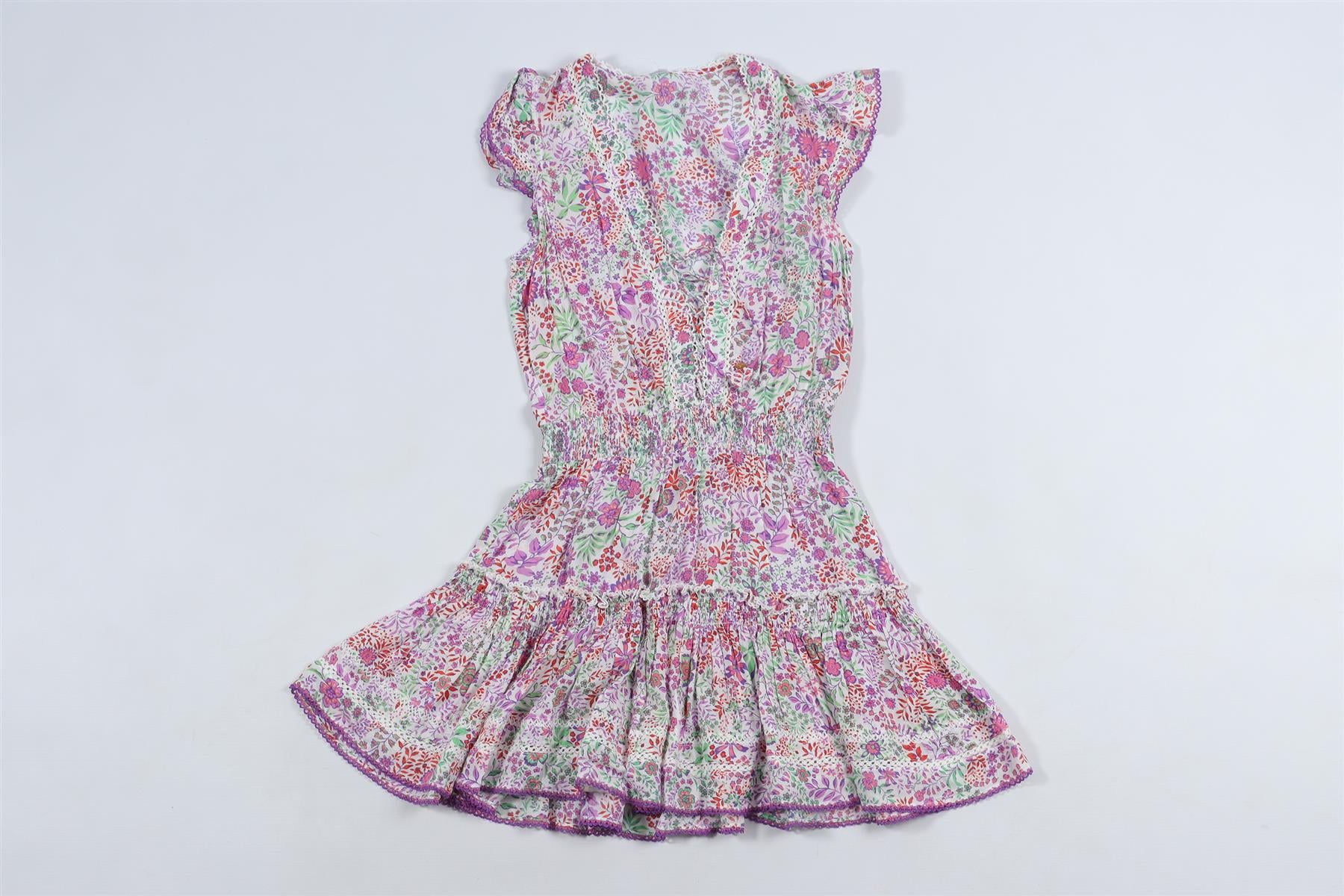 POUPETTE ST BARTH PURPLE KIDS GIRLS DRESS 12 YEARS - Image 2