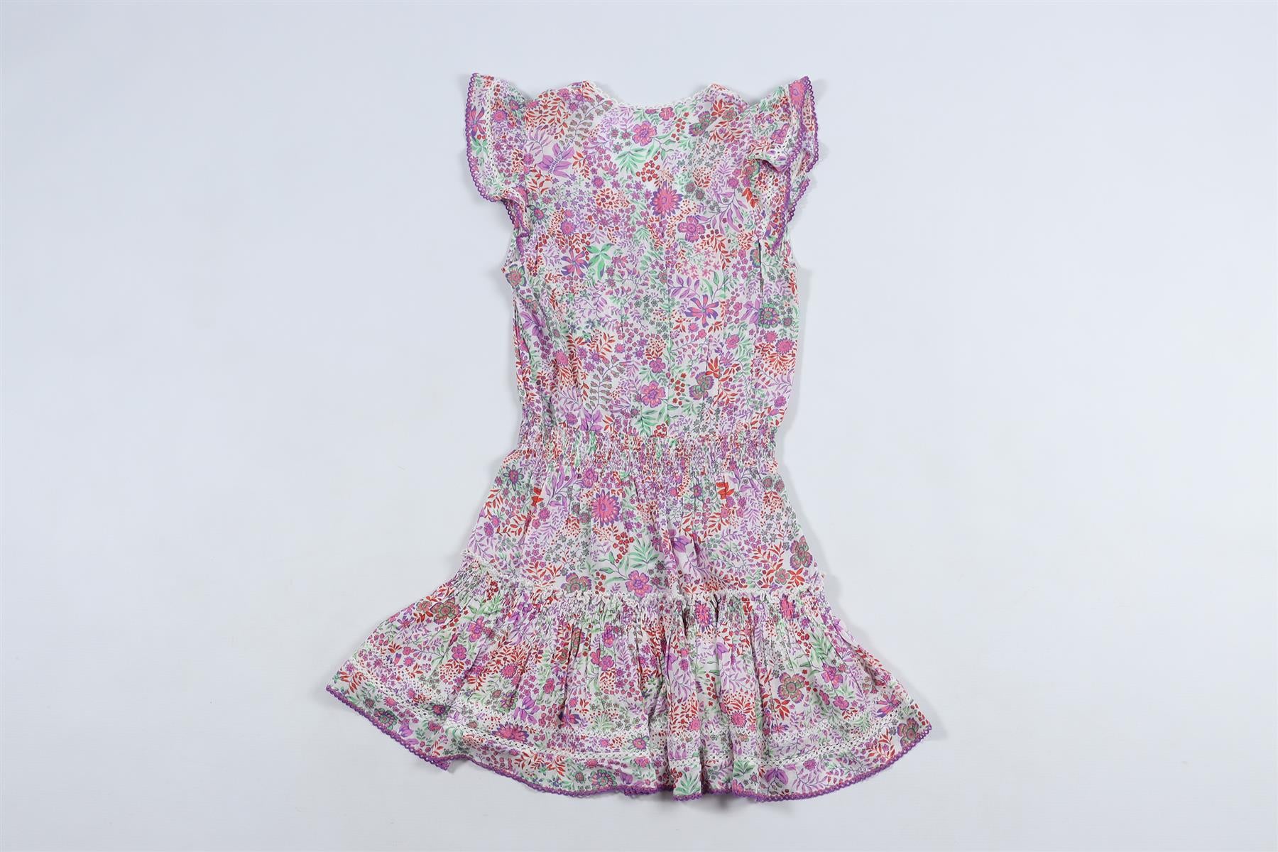POUPETTE ST BARTH PURPLE KIDS GIRLS DRESS 12 YEARS - Image 4