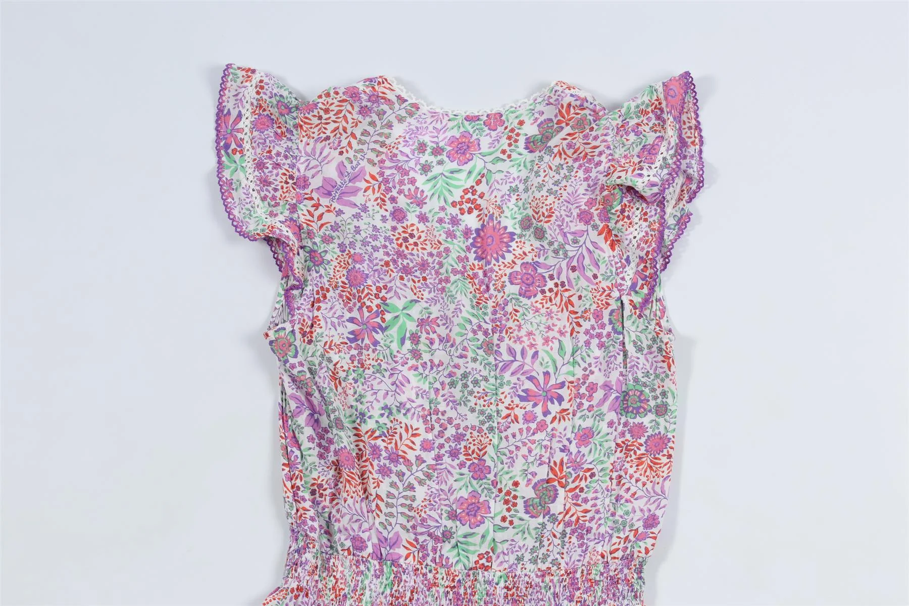 POUPETTE ST BARTH PURPLE KIDS GIRLS DRESS 12 YEARS - Image 5