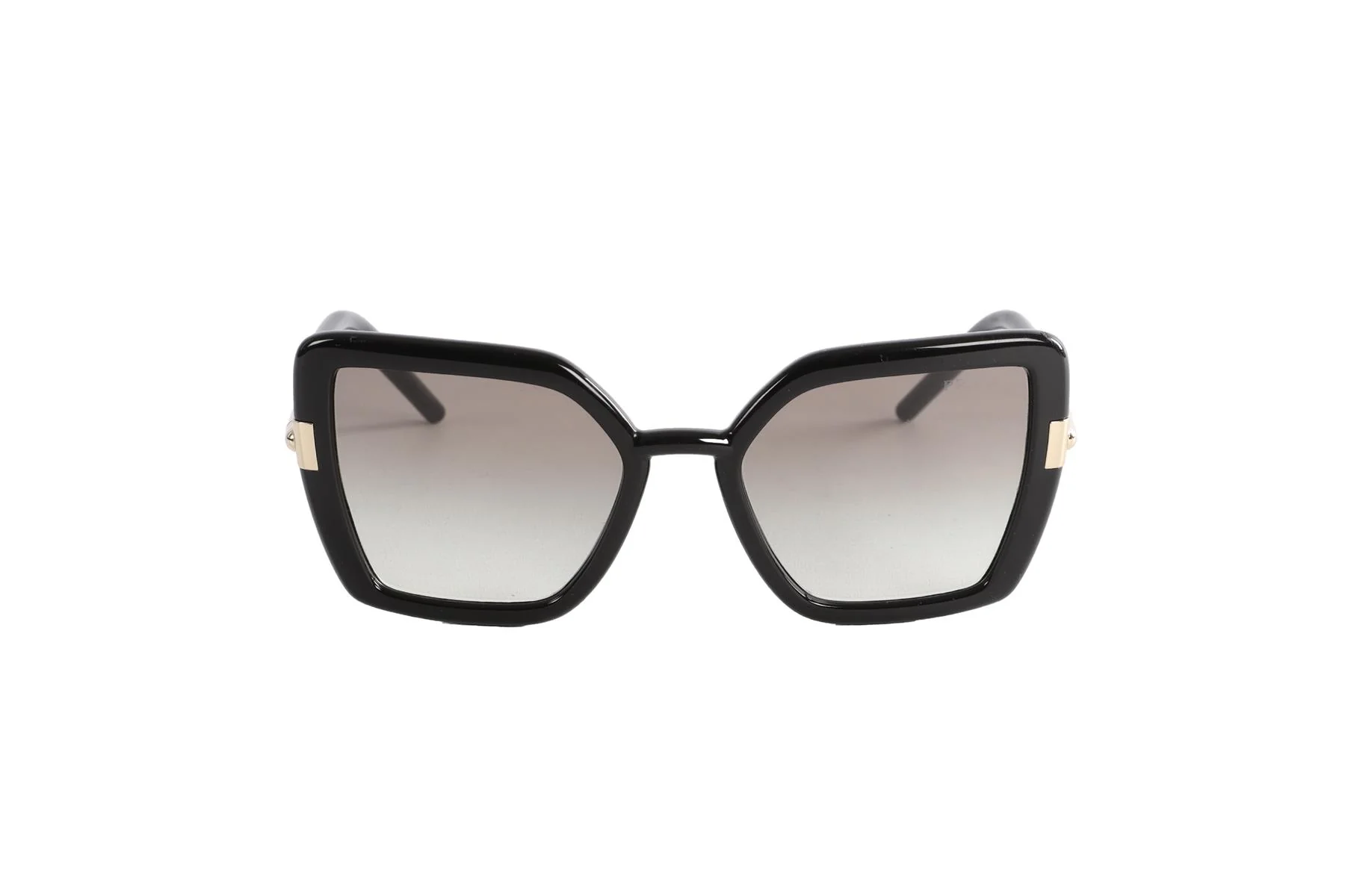PRADA BLACK CAT EYE ACETATE SUNGLASSES - Image 3