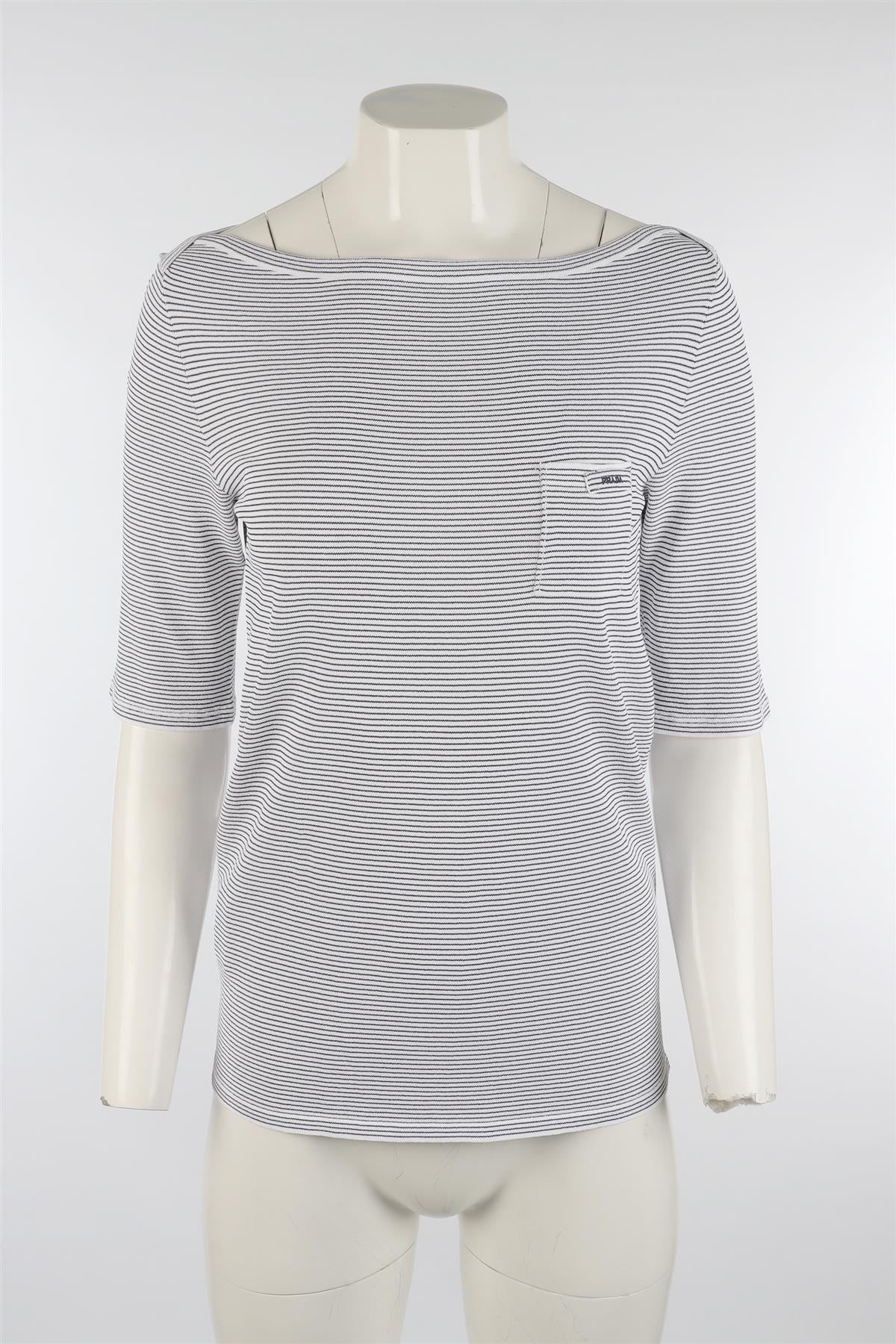 PRADA BLUE 2025 KNIT TOP IT 46 UK 14 - Image 2