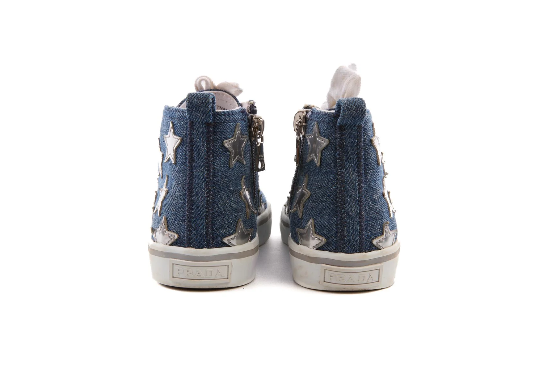 PRADA BLUE KIDS GIRLS SNEAKERS EU 28 UK 10 US 11 - Image 5
