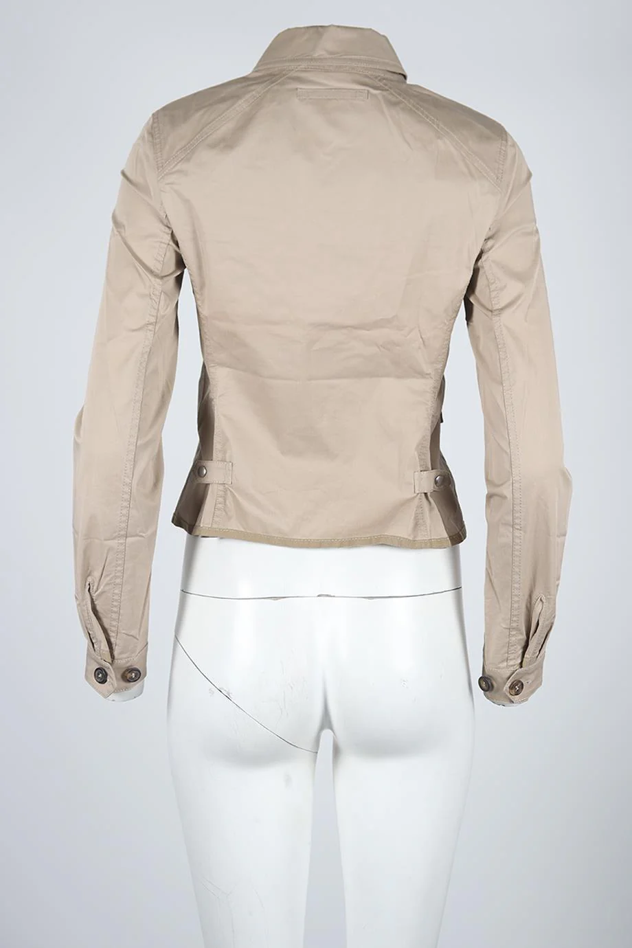 PRADA COTTON BLEND JACKET IT 42 UK 10 - Image 4