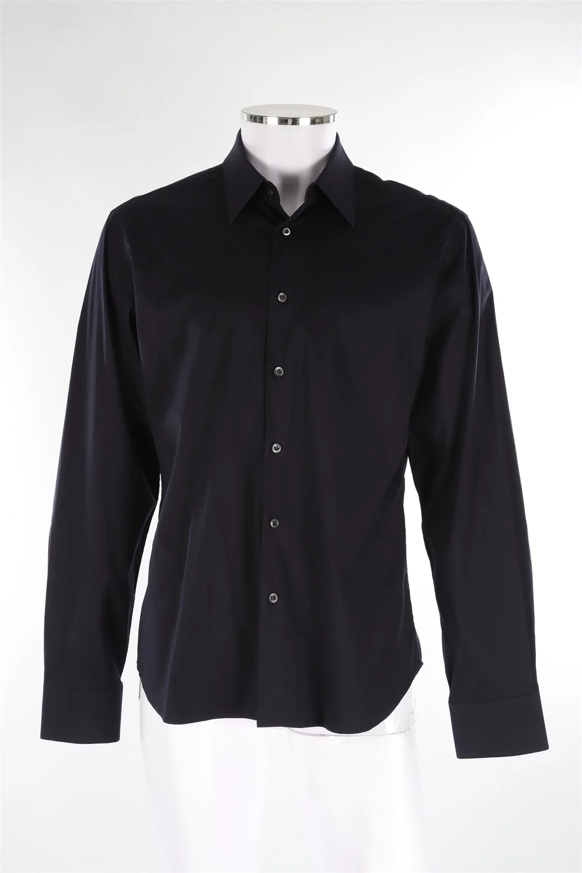 PRADA NAVY MEN'S COTTON SHIRT IT 41 - Image 2
