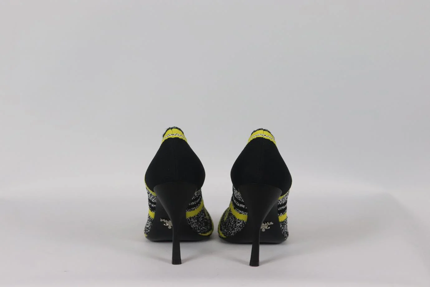 PRADA STRETCH KNIT PUMPS EU 40 UK 7 US 10 - Image 4