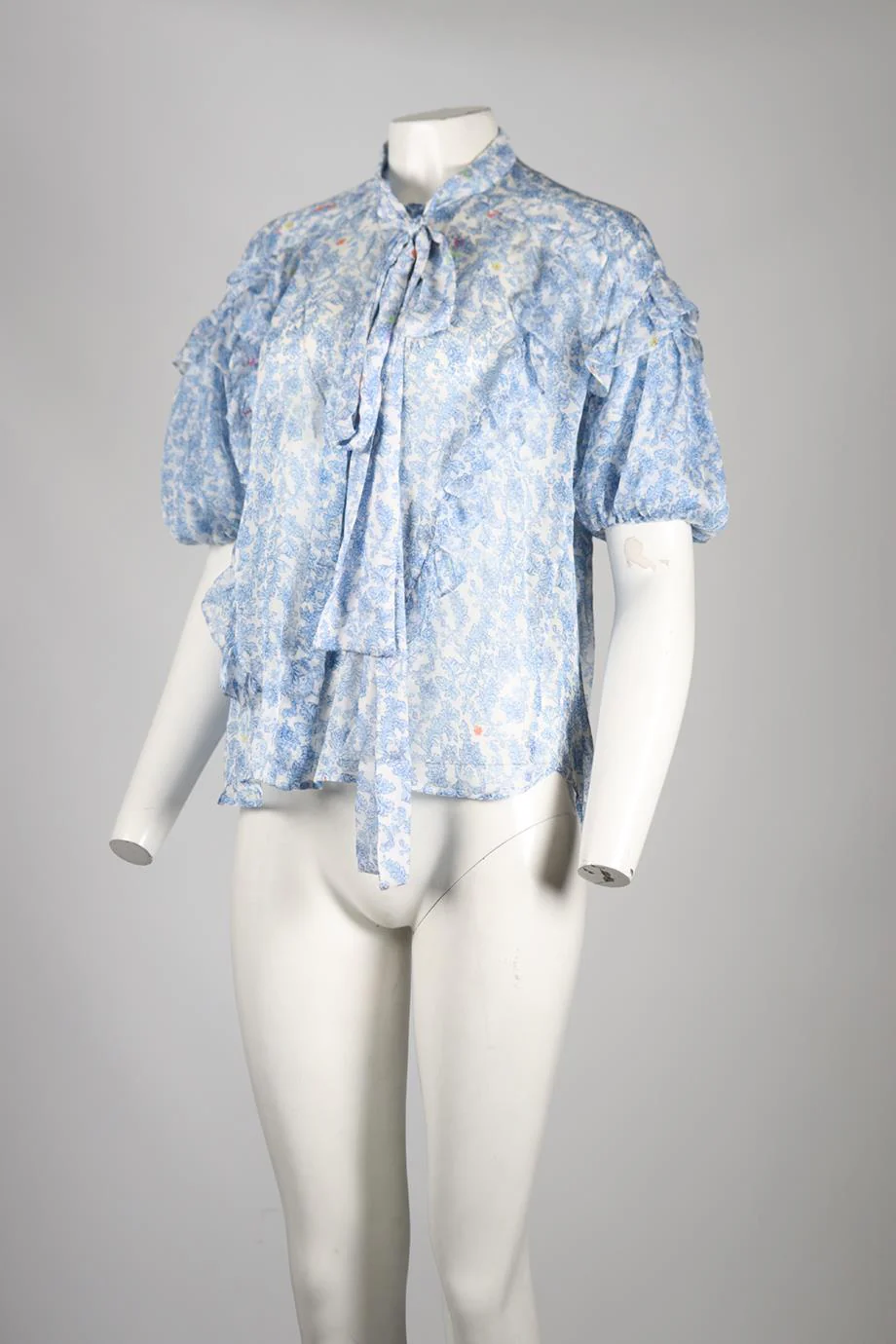 PREEN BY THORNTON BREGAZZI SILK BLEND TOP MEDIUM - Image 3