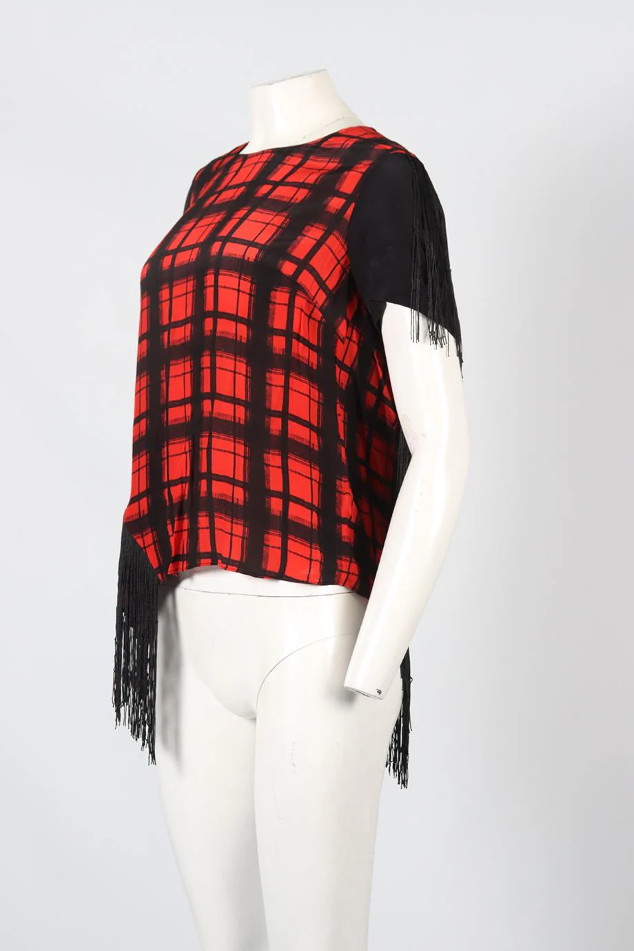 PREEN LINE BY THORNTON BREGAZZI PRINTED CREPE TOP SMALL - Image 3