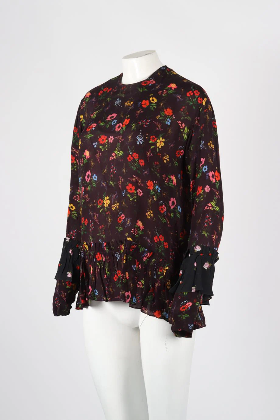 PREEN LINE FLORAL PRINT CHIFFON BLOUSE XSMALL - Image 3