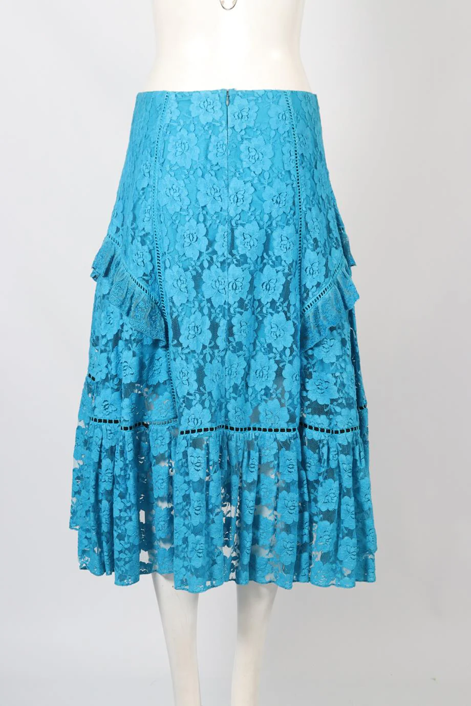 PREEN LINE LACE MIDI SKIRT SMALL - Image 4