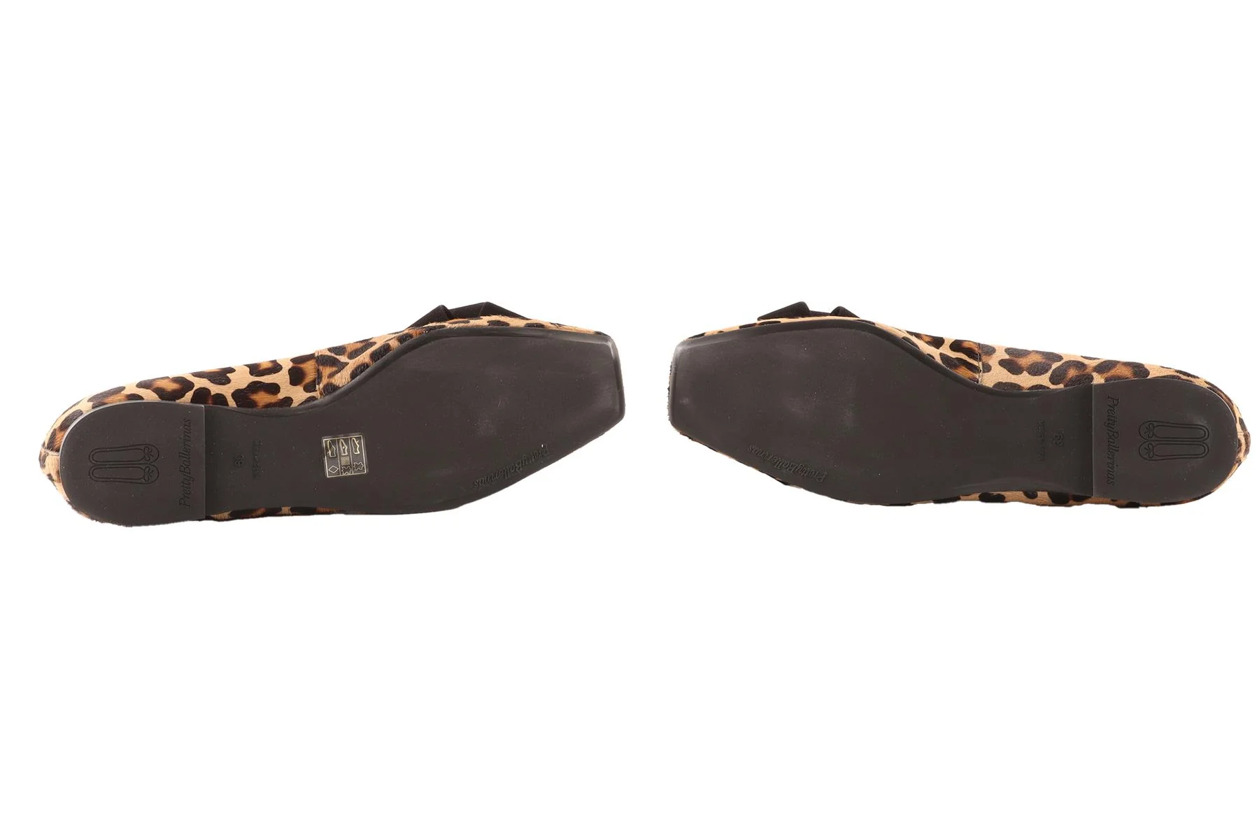 PRETTY BALLERINAS BROWN CALF HAIR FLATS  EU 39 UK 6 US 9 - Image 6