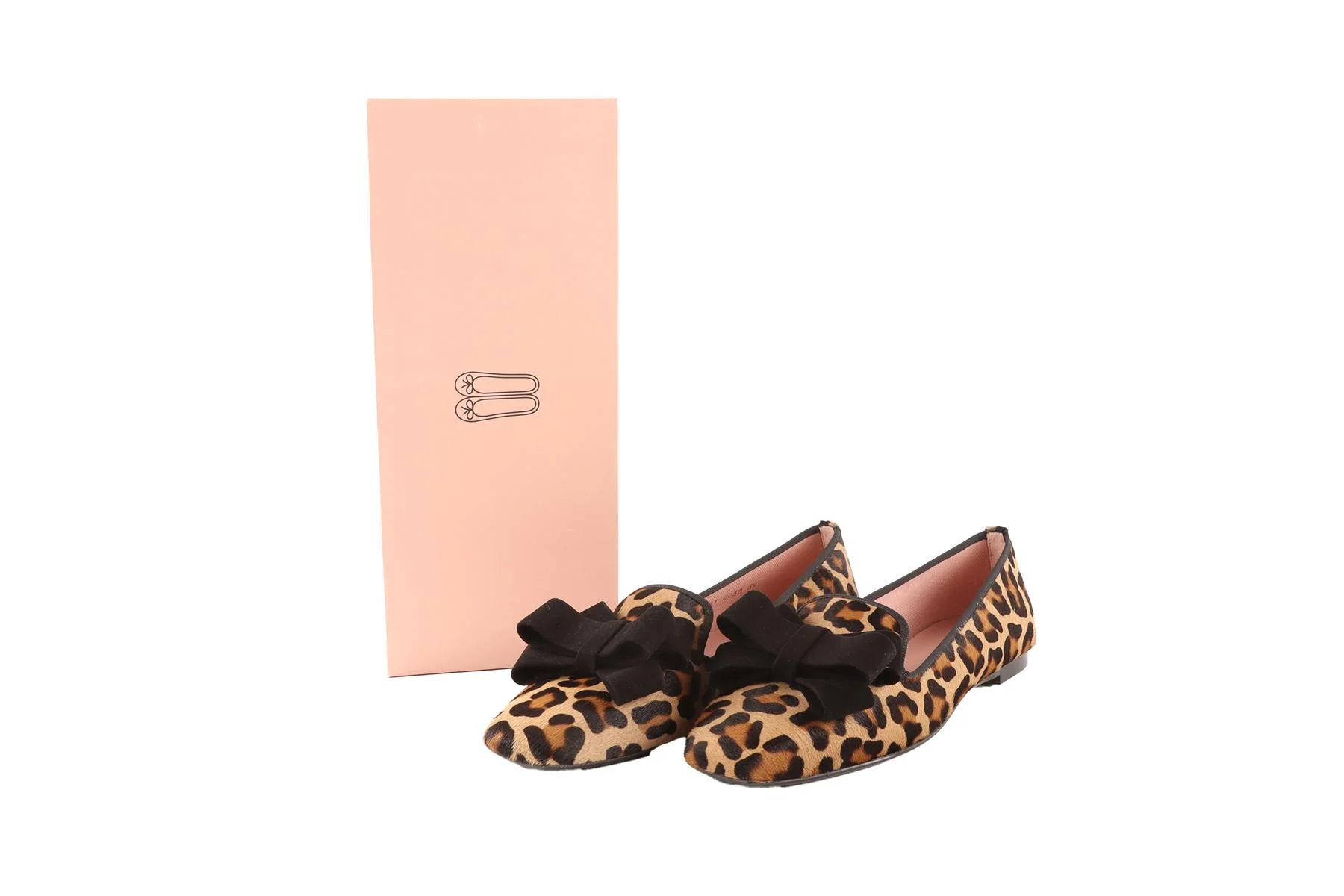 PRETTY BALLERINAS BROWN CALF HAIR FLATS  EU 39 UK 6 US 9 - Image 7