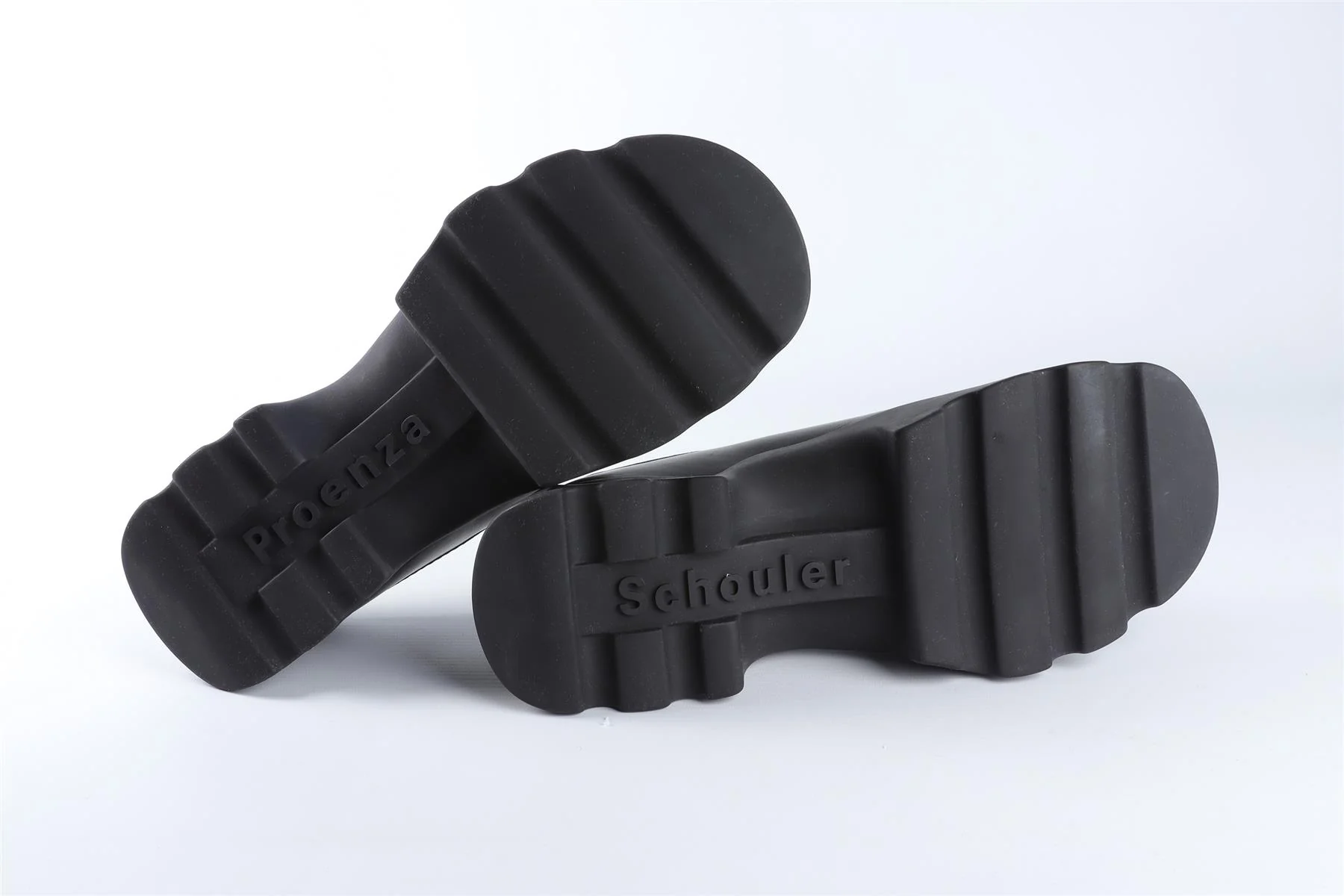 PROENZA SCHOULER BLACK LEATHER MULES EU 40 UK 7 US 10 - Image 6