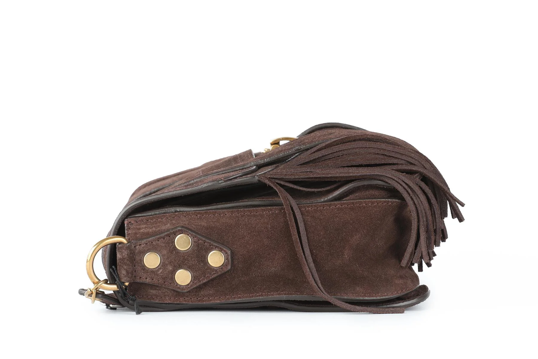 PROENZA SCHOULER BROWN PS1 SMALL SUEDE SHOULDER BAG - Image 5