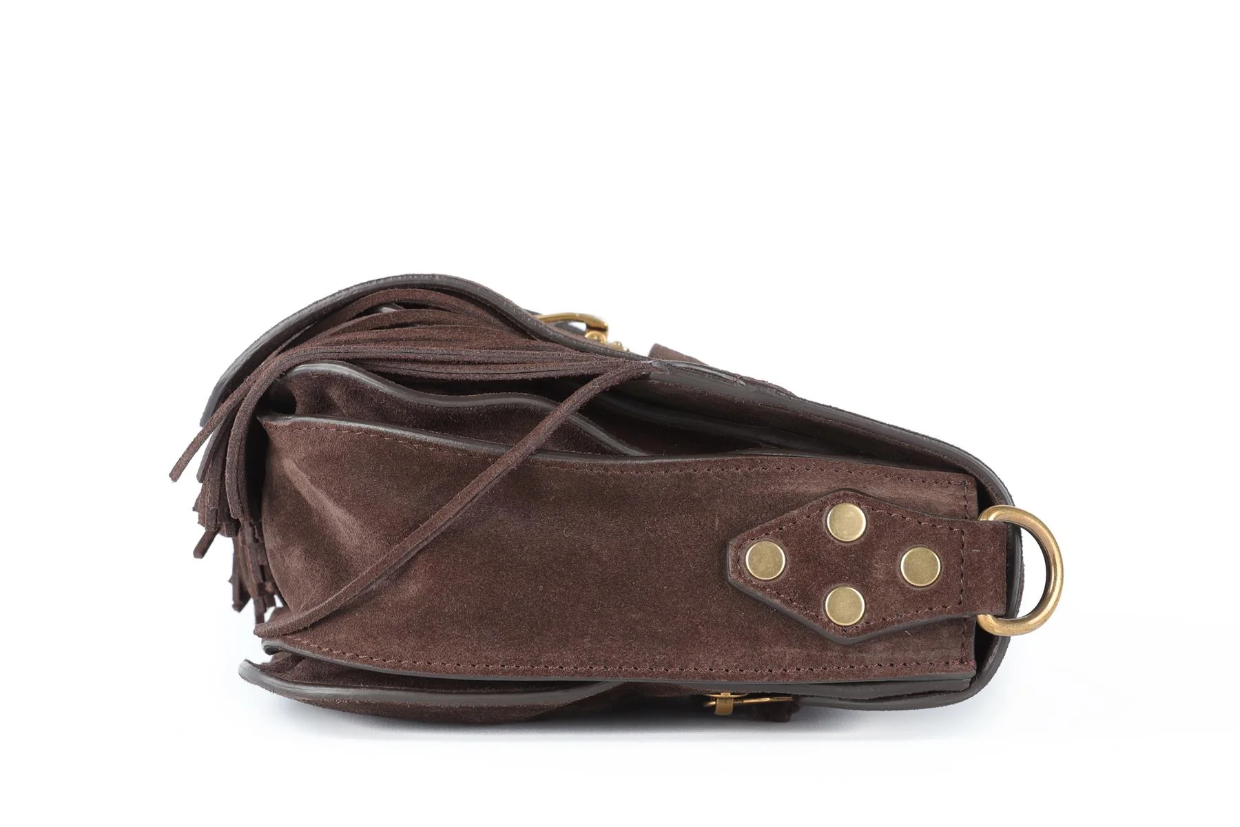 PROENZA SCHOULER BROWN PS1 SMALL SUEDE SHOULDER BAG - Image 6