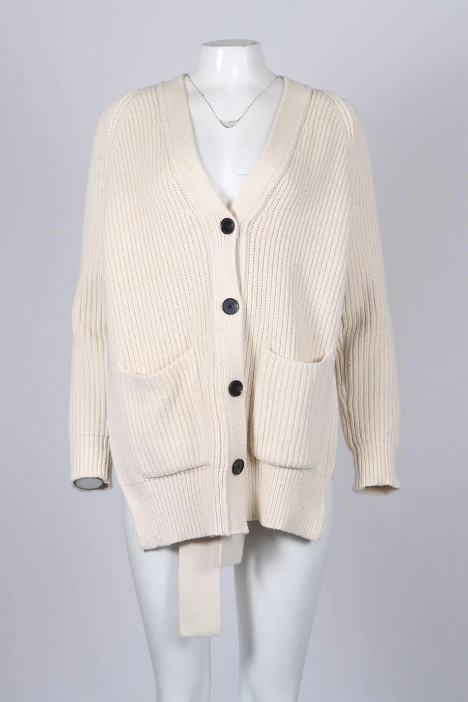 PROENZA SCHOULER COTTON AND CASHMERE BLEND CARDIGAN SMALL - Image 2