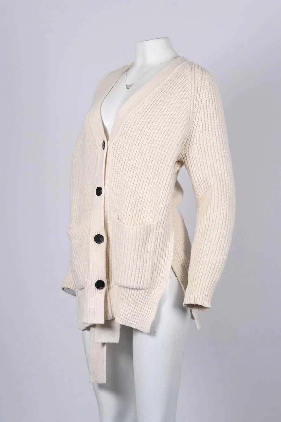 PROENZA SCHOULER COTTON AND CASHMERE BLEND CARDIGAN SMALL - Image 3