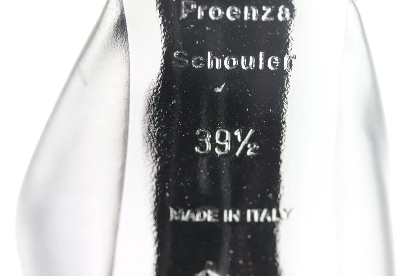 PROENZA SCHOULER D'ORSAY LEATHER PUMPS EU 39.5 UK 6.5 US 9.5 - Image 6
