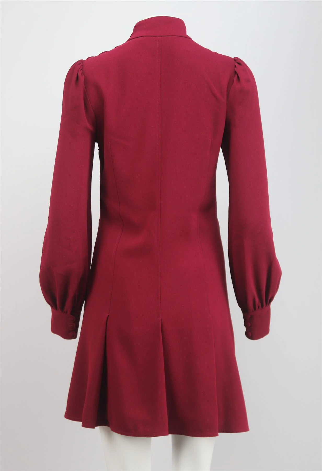 PROENZA SCHOULER PLEATED CREPE MINI DRESS US 10 UK 14 - Image 4