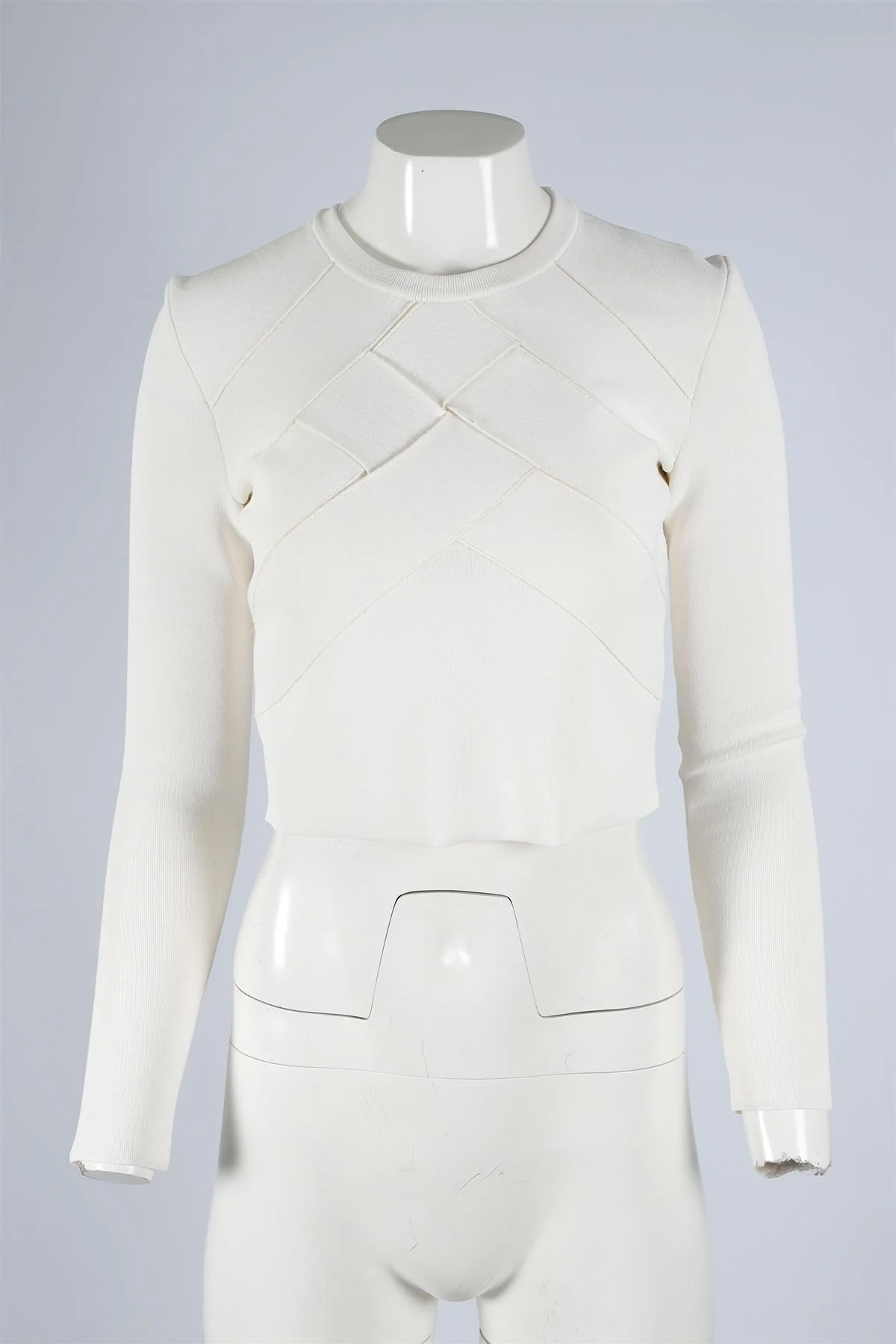 PROENZA SCHOULER WHITE KNIT TOP SMALL - Image 2