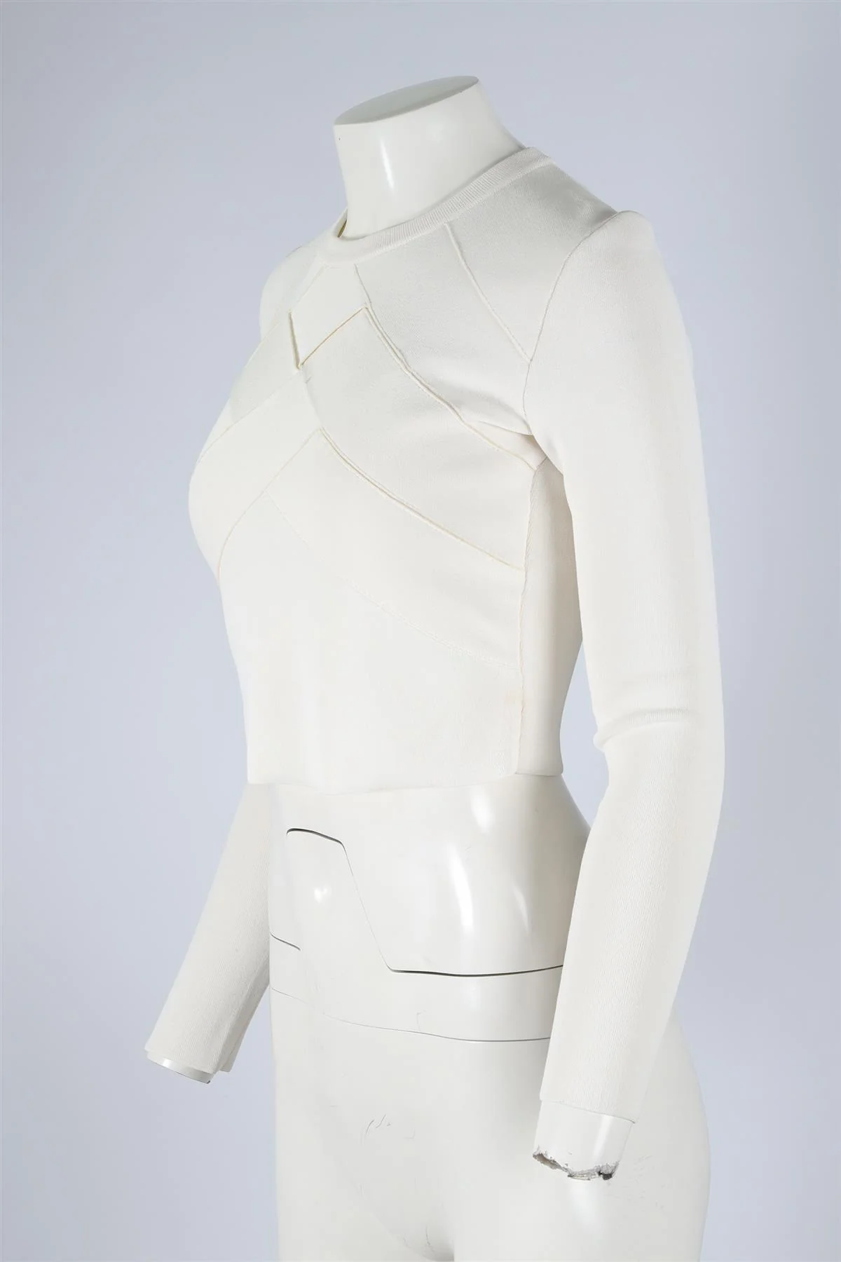 PROENZA SCHOULER WHITE KNIT TOP SMALL - Image 3