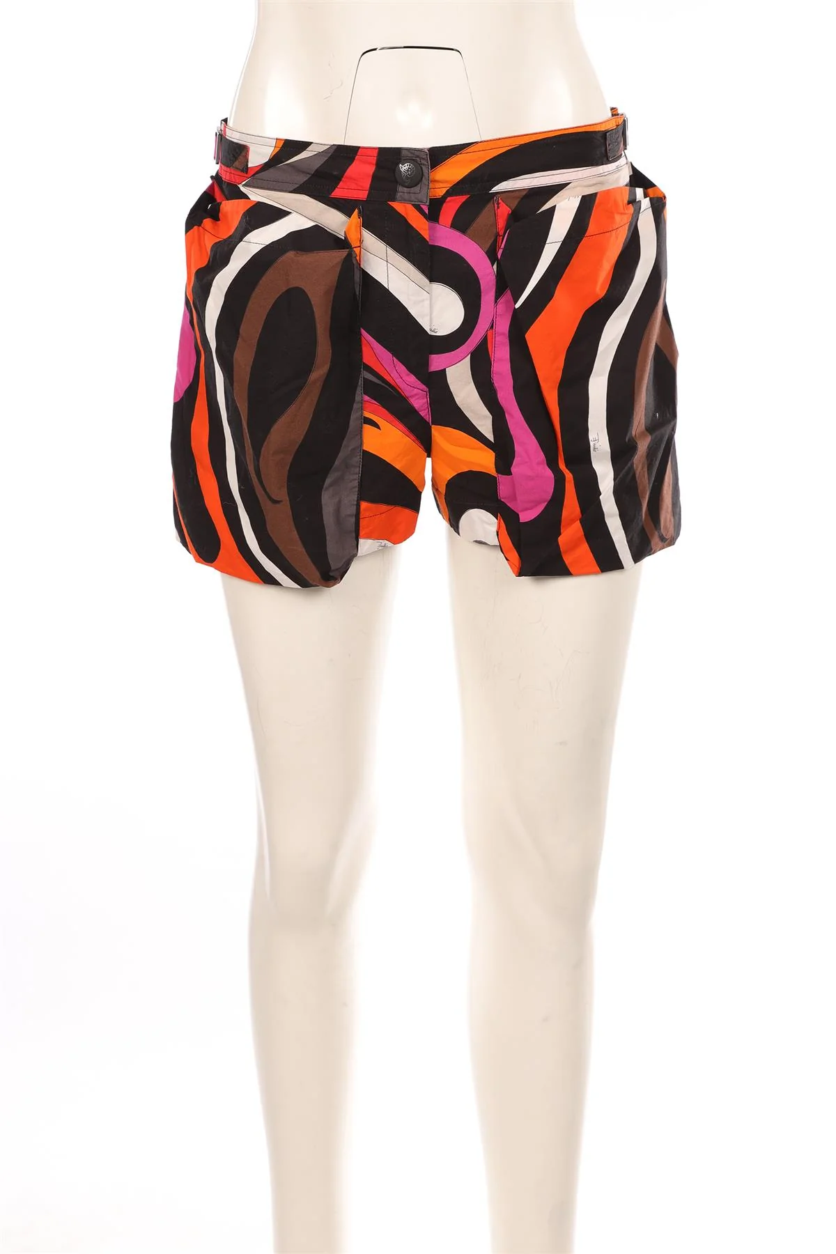 PUCCI MULTI COTTON SHORTS IT 42 UK 10 - Image 2