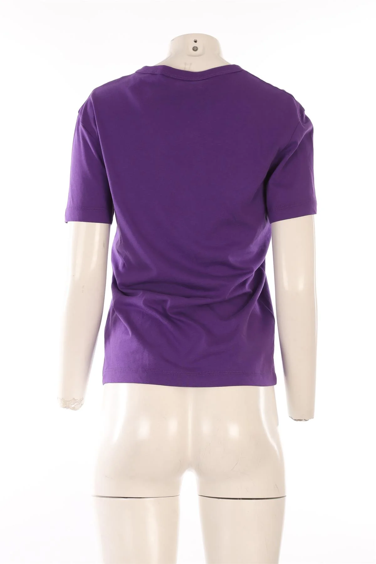 PUCCI PURPLE COTTON T-SHIRT MEDIUM - Image 4