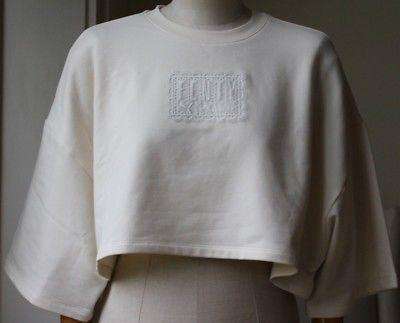 PUMA X FENTY BY RIHANNA CROPPED CREW NECK T-SHIRT UK 12 - Image 4