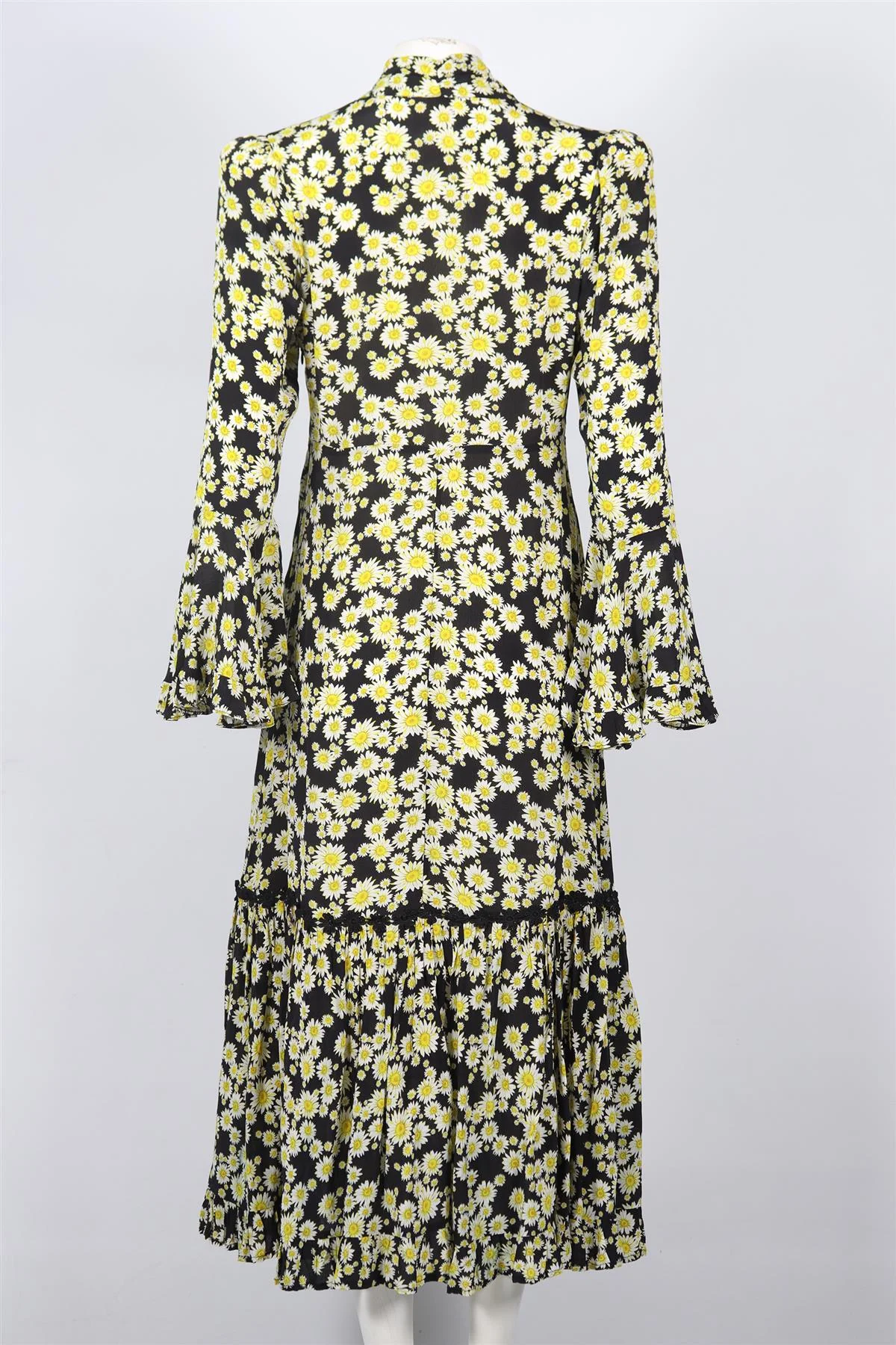 QUEENS OF ARCHIVE FLORAL PRINT VISCOSE MAXI DRESS UK 12 - Image 4