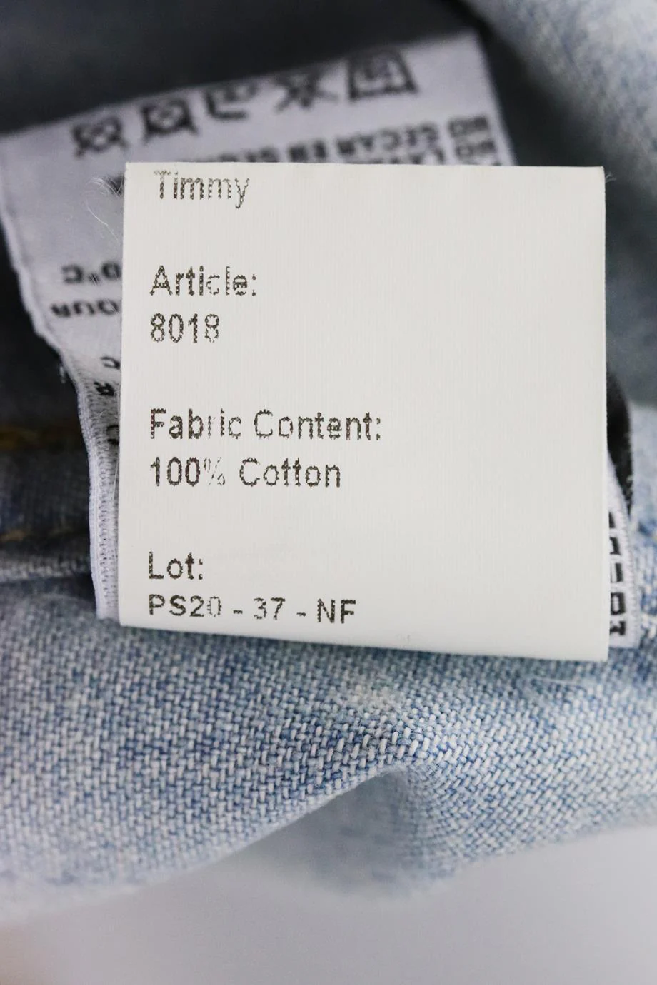 R13 DISTRESSED DENIM SHIRT SMALL - Image 6
