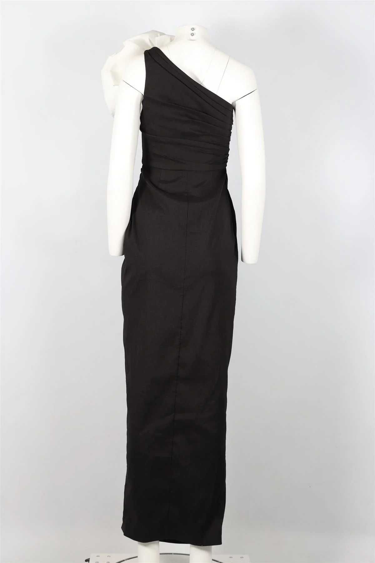 RACHEL GILBERT NYLON BLEND MAXI DRESS UK 8 - Image 4