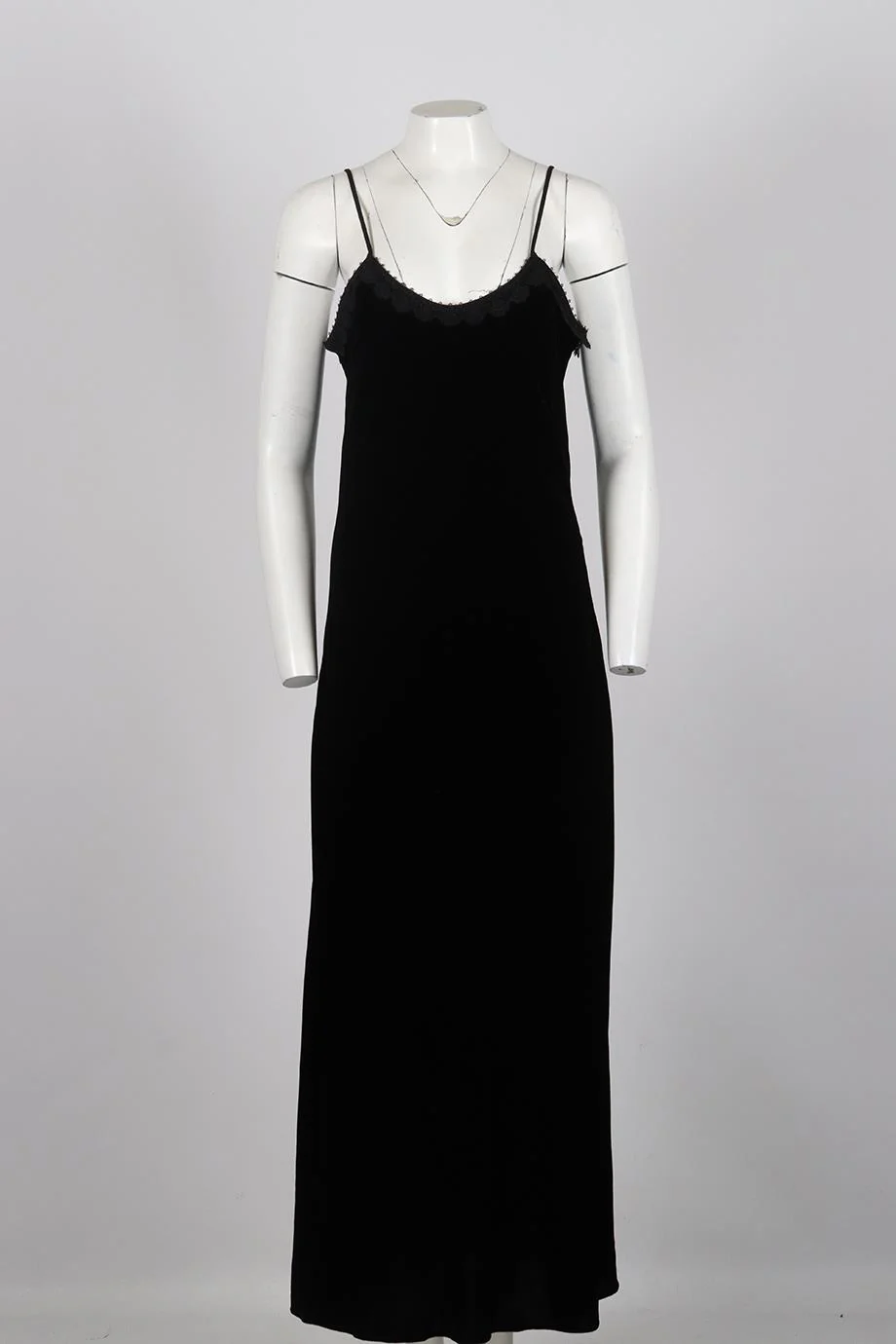 RACIL VELVET MAXI DRESS FR 42 UK 14 - Image 2
