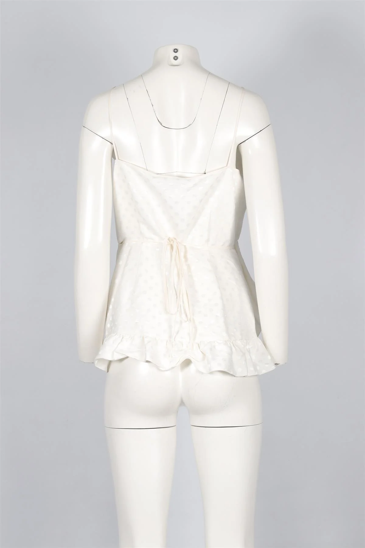 RACIL WHITE WOVEN TOP FR 36 UK 8 - Image 4
