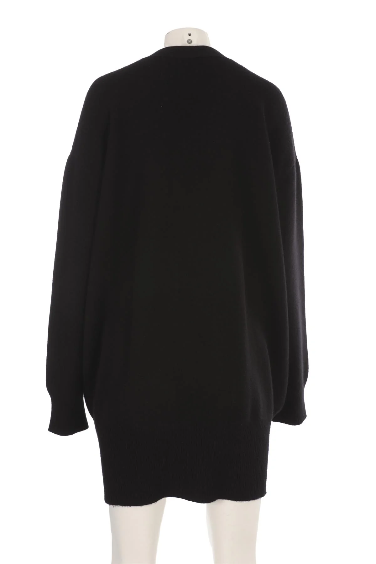 RAEY BLACK CASHMERE CARDIGAN XSMALL - Image 4