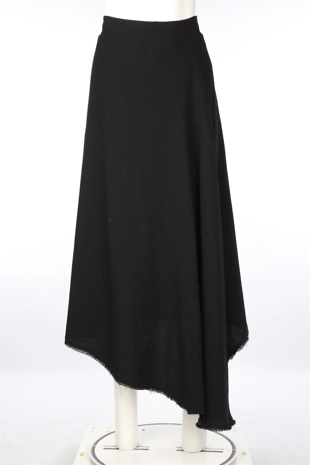 RAEY BLACK WOOL MAXI SKIRT UK 14 - Image 2