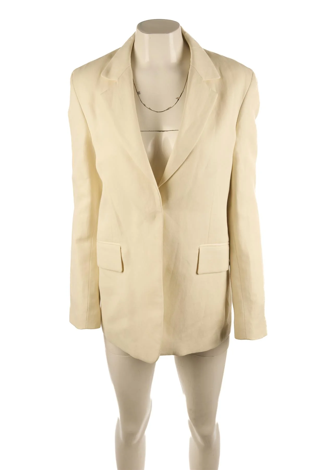 RAEY CREAM WOOL BLAZER US 4 UK 8 - Image 2