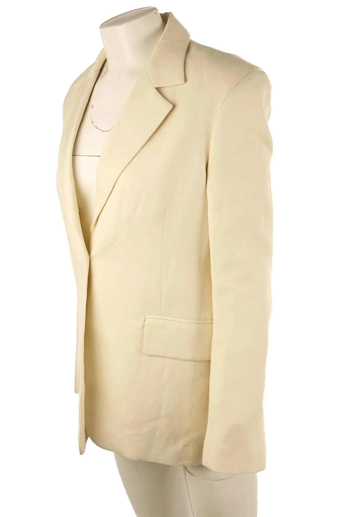 RAEY CREAM WOOL BLAZER US 4 UK 8 - Image 3