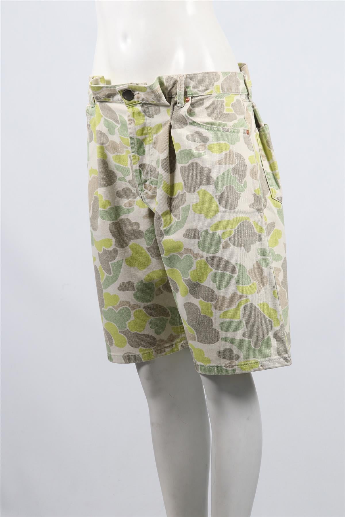 RAEY DENIM SHORTS W26 UK 8 - Image 3