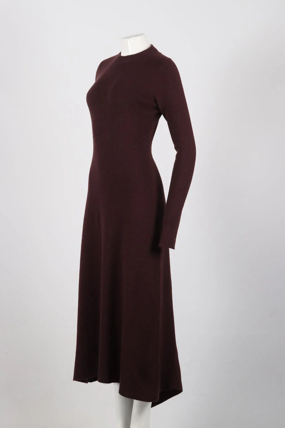 RAEY WOOL AND CASHMERE BLEND MAXI DRESS SMALL - Image 3