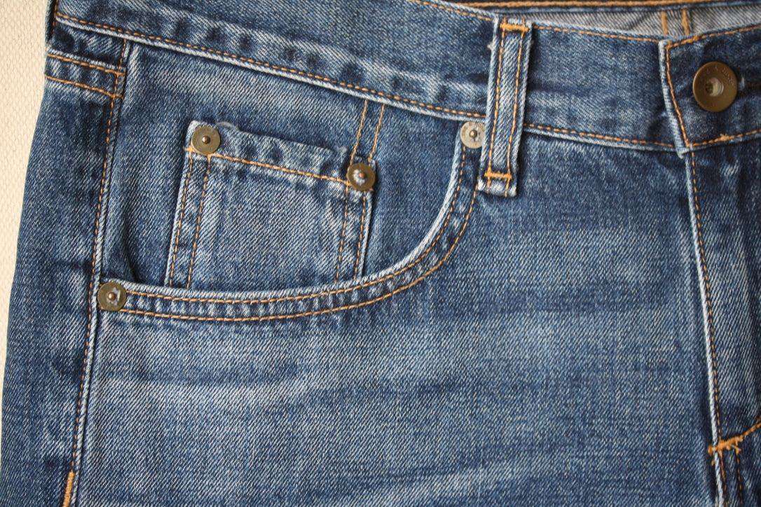 RAG AND BONE BOYFRIEND TORRINGTON CUT OFF DENIM SHORTS W26 UK 8 - Image 5