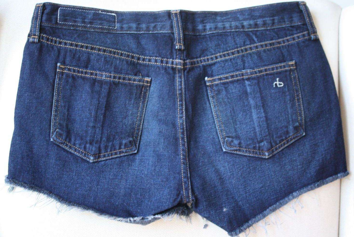 RAG AND BONE CUT OFF SHORTS IN CATSKILLS W26 UK 8 - Image 7
