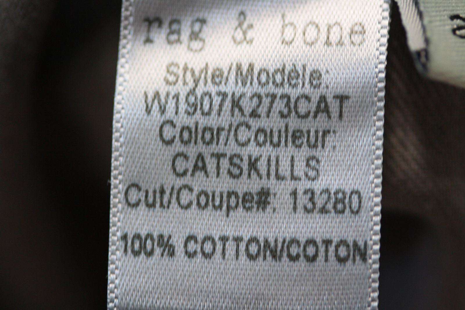 RAG AND BONE CUT OFF SHORTS IN CATSKILLS W26 UK 8 - Image 9